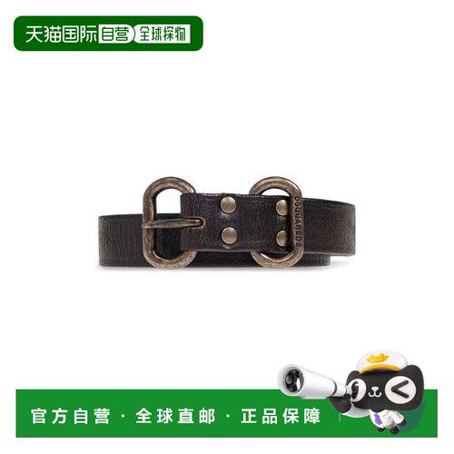 香港直邮Dsquared2 二次方 男士 棕色腰带 BEM028301502402