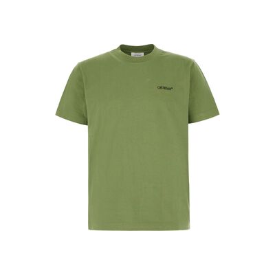 1h可退 香港直邮off-white 男士 短袖T恤 OMAA027F24JER004