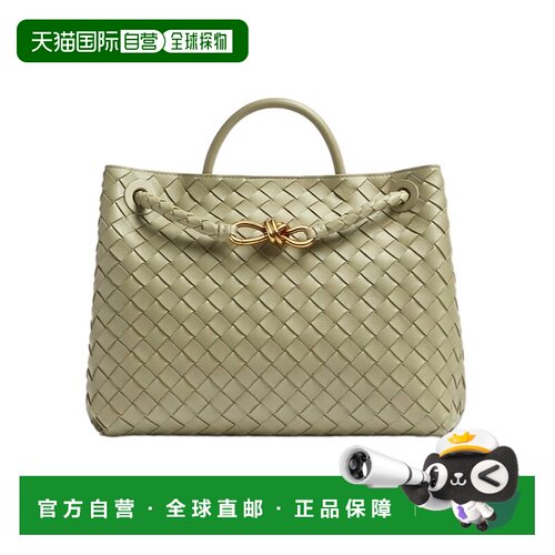 香港直邮Bottega Veneta 中号Andiamo编织单肩包 【付后1h可退】