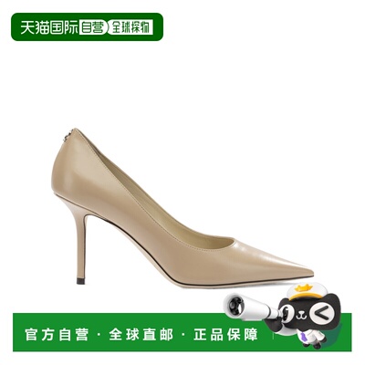 1h可退 香港直邮JIMMY CHOO 女士高跟鞋 LOVE85ZNUCHAIBEIGE SS20