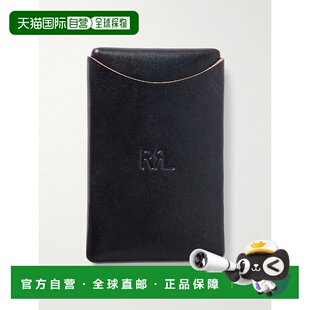 香港直邮RRL Logo压纹皮革卡套 拉夫 男士 417973 劳伦RRL 1h可退