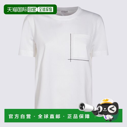 1h可退 香港直邮BRUNELLO CUCINELLI 女士T恤 M0T81HA800C6159 SS