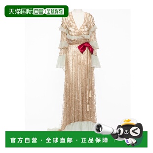 BVDL501ED华伦天奴 连衣裙 香港直邮Valentino 长袖