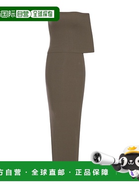 香港直邮Rick Owens 针织包臀裙连衣裙 RP01E7627RIBVI