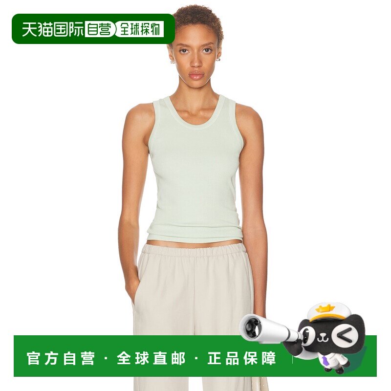 香港直邮AGOLDE 女士 深红花背心上衣 A73681260 舒适时尚性感