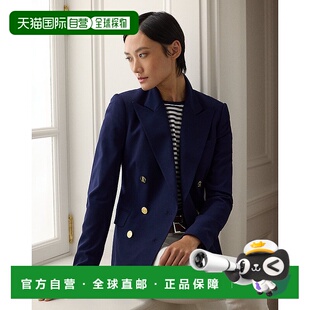 欧洲直邮RalphLauren拉夫劳伦 羊毛绉布登夹克外套短外套