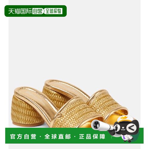 香港直邮Gianvito Rossi 吉安维托 罗西 女士 Marbella 皮革边凉