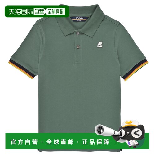 欧洲直邮K-Way P. VINCENT 男童服装短袖polo衫 K2128KW-XE0