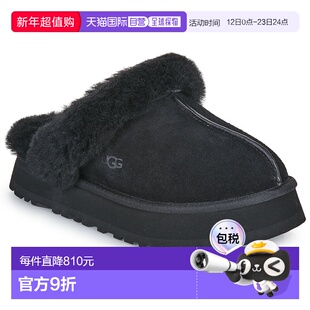 欧洲直邮UGG 女鞋 秋冬2025 拖鞋 DISQUETTE厚底半拖鞋