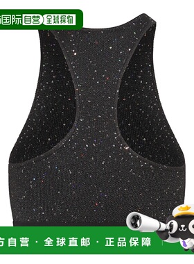 香港直邮Palm Angels 棕榈天使 女士 SOIREE 黑白粘胶纤维混纺上