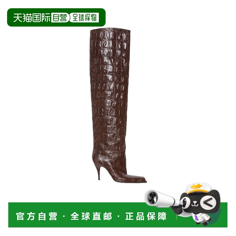 香港直邮Acne Studios 露趾长筒靴 AD0847高跟