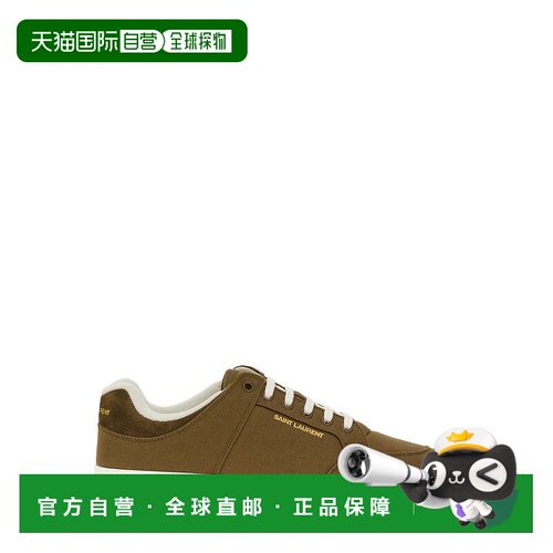1h可退 香港直邮Saint Laurent 圣罗兰 女士 SL/61低帮系带休闲运