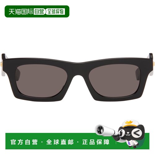 香港直邮Bottega Veneta 葆蝶家 男士 黑色 Ribbon 太阳镜 BV1457
