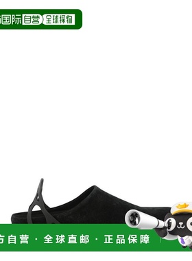 1h可退 香港直邮Roa 男士 圆头穆勒鞋 NBUW140LE08 black黑色 舒