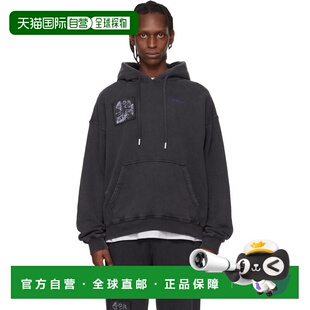 男士 黑色 Faded 1h可退 连帽衫 white Painting OMB 香港直邮off