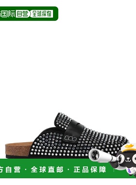 香港直邮J.W. Anderson 女士 Mules 木屐 BLACK 黑色时尚舒适女鞋