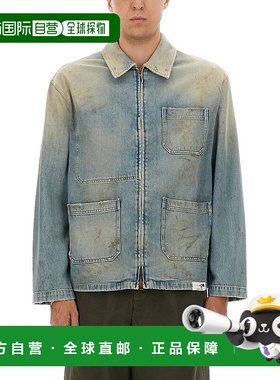 1h可退 香港直邮GOLDEN GOOSE 男士 翻领长袖休闲夹克 GMP01941P0