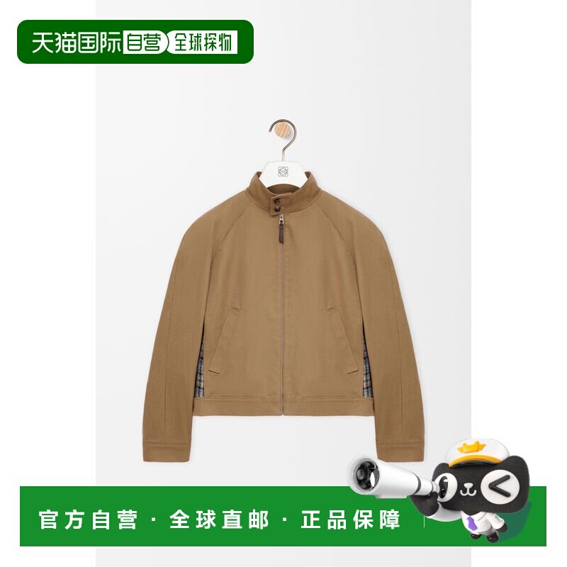 欧洲直邮棉质拉链夹克