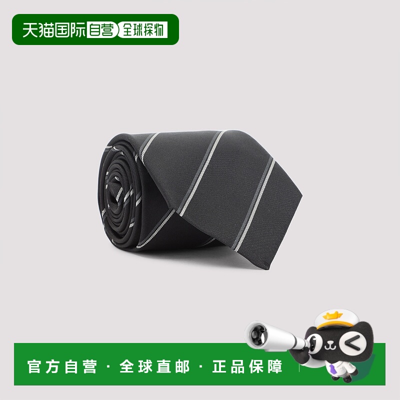 香港直邮Saint Laurent 圣罗兰 男士 條紋寬領帶 8250663Y002领带