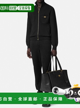 香港直邮Versace 拉链套头衫 10187181A12912长袖范思哲卫衣男装