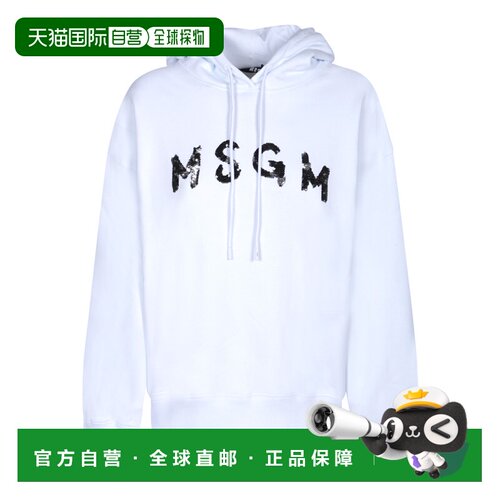 欧洲直邮MSGM 女士卫衣 3542MDM992379991 AW2023【付后1h可退】