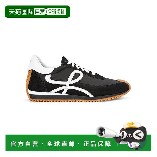 香港直邮LOEWE/罗意威23新款 男士黑白色尼龙绒面【付后1h可退】