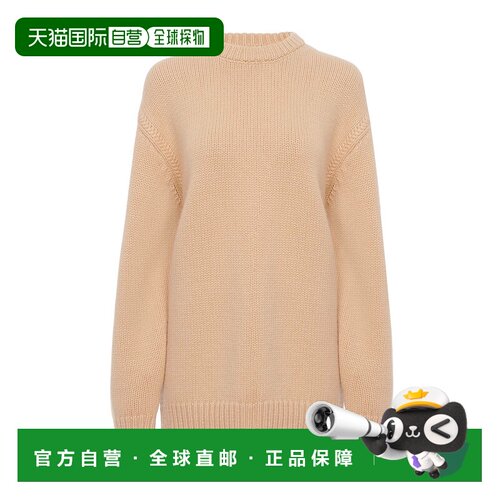 香港直邮Chloe 羊绒和棉质大针织毛衣 C24AMP48520长袖