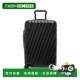 自营欧洲直邮Tumi途明 Degree黑色聚碳酸酯拉链口袋行李箱男女