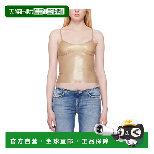 1h可退 香港直邮DIESEL 女士衬衫 A135920NMAE5BHA SS2024 棕色