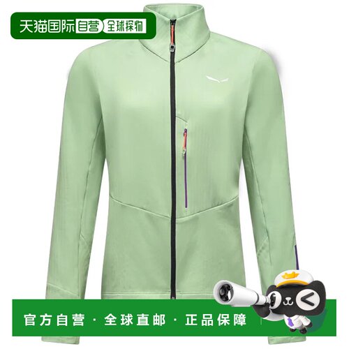 香港直邮SALEWA 女士户外风衣 292895A90VERDE CO 浅棕色 PILE DO