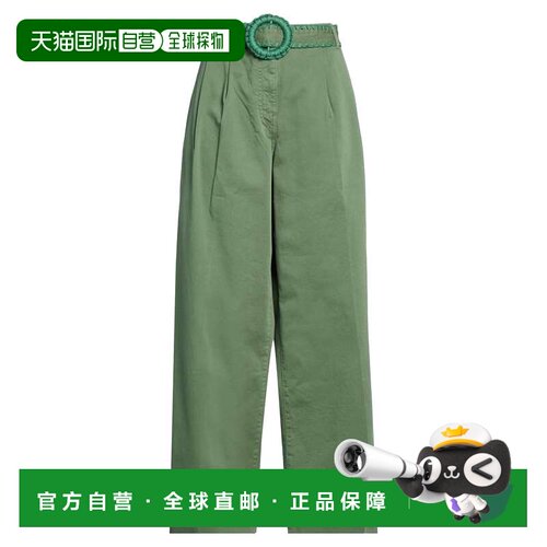 1h可退 香港直邮FARM RIO 女士 阔腿裤 green绿色 舒适时尚休闲裤