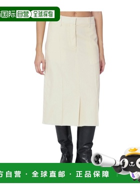 香港直邮Jil Sander 中长半身裙 J01MA0165-J40171包臀裙a字裙