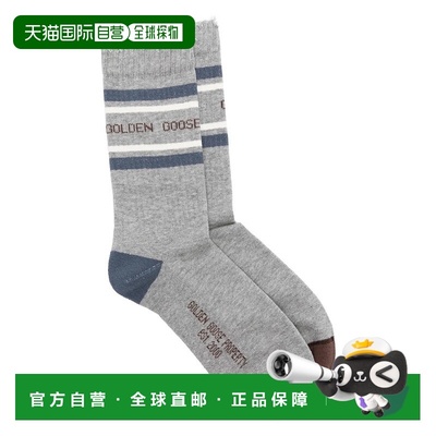 1h可退 香港直邮GOLDEN GOOSE 女士 条纹棉袜子 GUP00883P002205