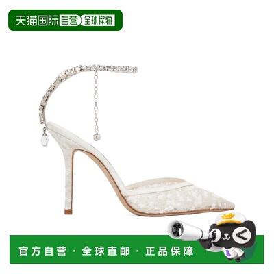 1h可退 香港直邮Jimmy Choo Saeda 100 高跟凉鞋 SAEDA100皮鞋