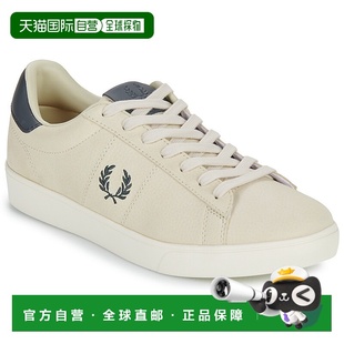 欧洲直邮Fred Perry SPENCER TEXTURED NUBUCK 男鞋 低帮板鞋 B83