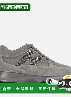 自营欧洲直邮Hogan Interactive灰色运动鞋
