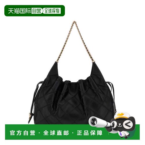 香港直邮TORY BURCH 女士单肩包 182890001 AW2026 黑色 双提手手