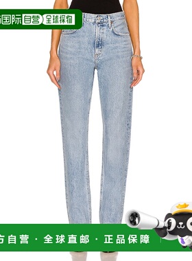 香港直邮AGOLDE 女士 Cherie 高腰直筒裤 A084B811