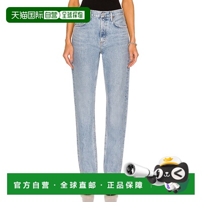 香港直邮AGOLDE 女士 Cherie 高腰直筒裤 A084B811