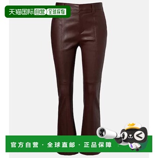 古奇拉利 布内罗 女士 皮革长裤 香港直邮Brunello 皮裤 Cucinelli