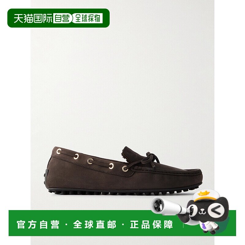香港直邮TOD'S 托德斯 女士 皮毛内里绒面革船鞋 XXW10L0JR20UFQ9