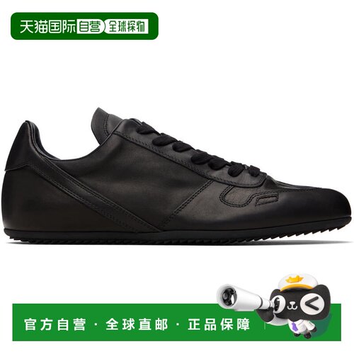 1h可退 香港直邮rick owens 瑞克 欧文斯 男士 黑色 Temple Minim