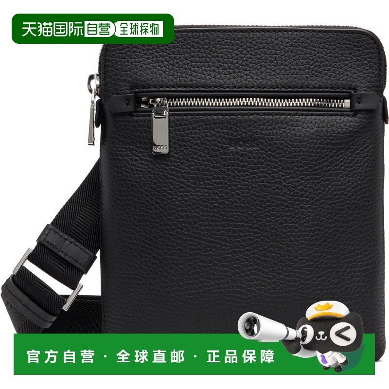 1h可退 香港直邮BOSS 波士 男士 黑色 Embossed-Logo Envelope 单,箱包皮具/热销女包/男包,男士包袋,淘宝优惠券,粉丝福利购,淘宝优惠卷