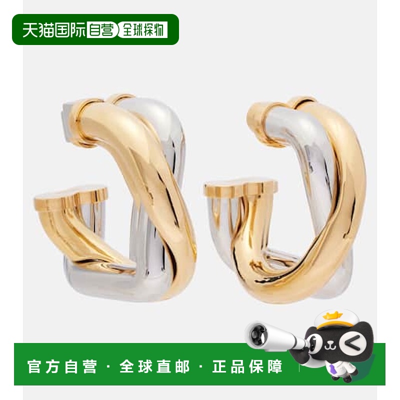 香港直邮Jacquemus 女士 Doppio 耳环 metal金属色 舒适时尚