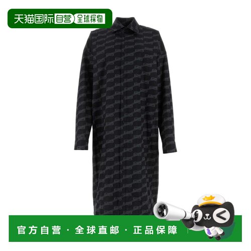 【99新未使用】香港直邮Balenciaga 长袖连衣裙 755491TML36