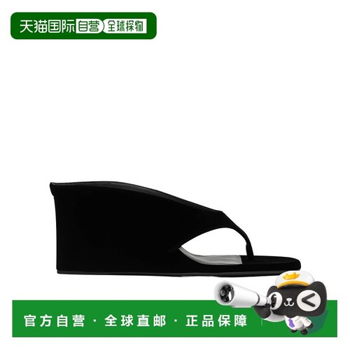 香港直邮Alaia 坡跟凉拖 AA3M105A014VEL厚底