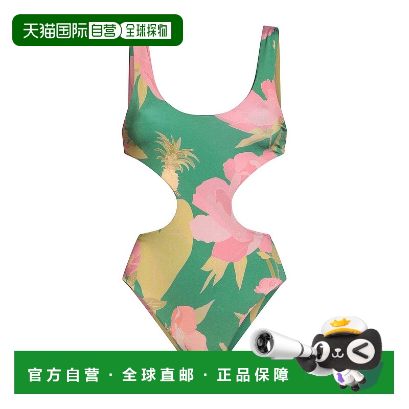 香港直邮FARM RIO 女士 One-piece 泳衣 green绿色 舒适时尚