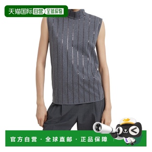 M0T81SO804 条纹背心 香港直邮Brunello Cucinelli