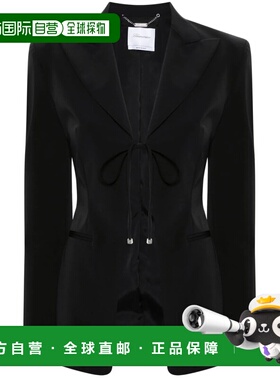 1h可退 香港直邮Blumarine 蓝色情人 女士 夹克 2B075AN0990NERO