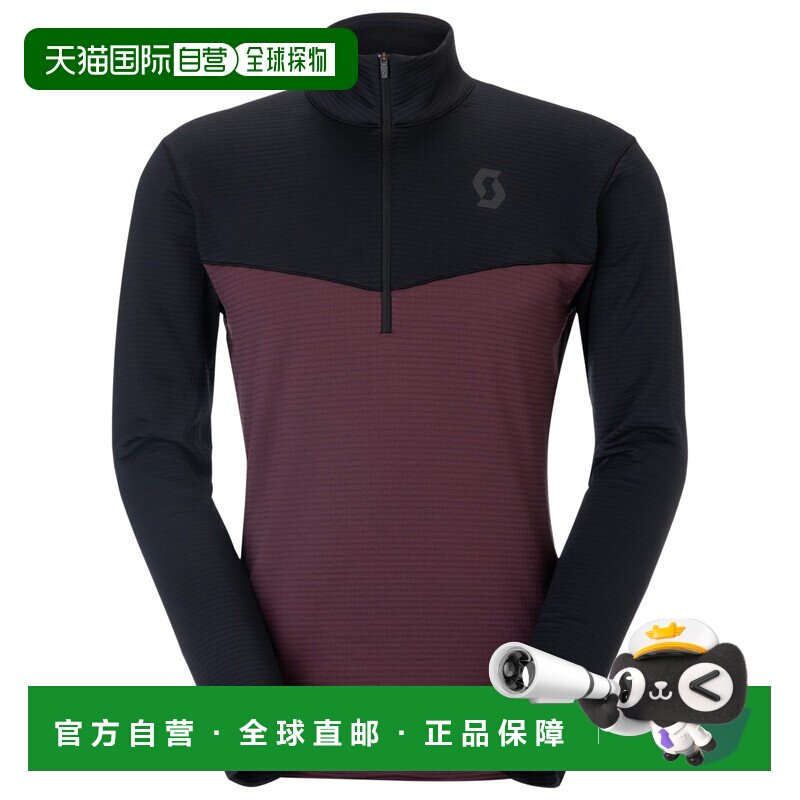 欧洲直邮SCOTT 男士抓绒衣 0054264COCOAREDBLACK CO 花色